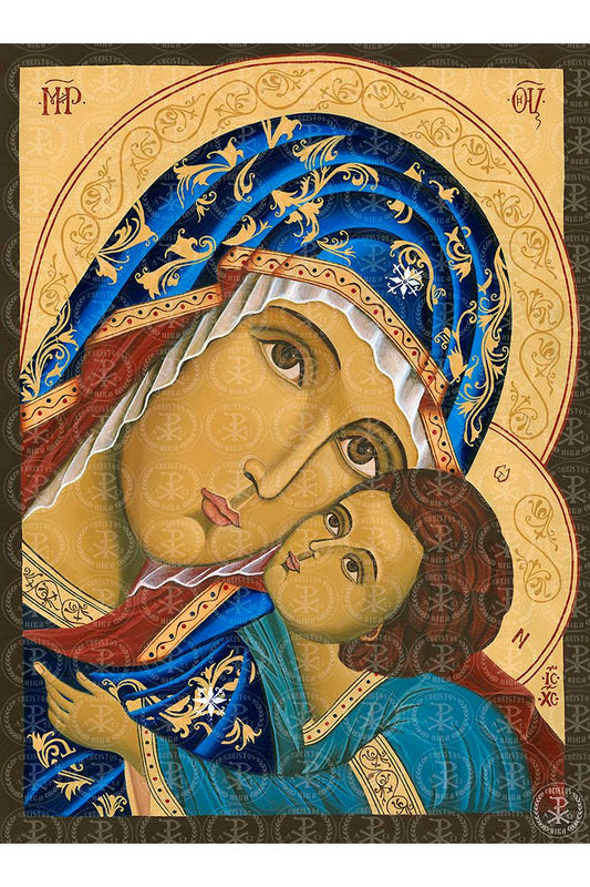 Icon of the Theotokos "Loving Kindness"_1